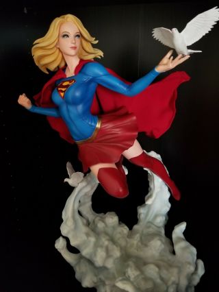 Sideshow Dc Comics Supergirl Premium Format Statue Exclusive 4/750