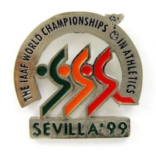 Iaaf World Championships In Athletics Sevilla 1999 Official Sport Pin Badge