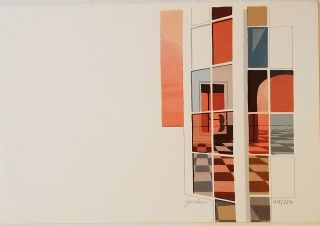 Holiday Rolland Golden,  Limited Edition Lithograph,  Woman,  Signed