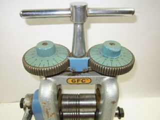 Vintage Cavallin Gfc Fc 1 - 8 Jewelers Rolling Mill Machine
