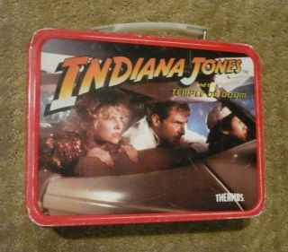 Metal Lunch Box,  Indiana Jones,  Temple Of Doom,  1984