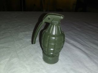 Vintage Marx Plastic Toy Grenade Child Size Cap " Gun " 3 1/2 "