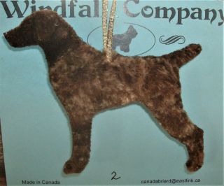 German Shorthaired Pointer Dog Plush Christmas Canine Ornament 2 By Wc