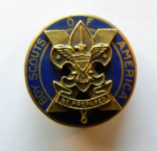 Bsa Boy Scouts Of America Vintage 10 Year Veteran Pin