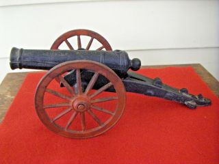 Cast Iron Civil War Era Cannon Display Toy