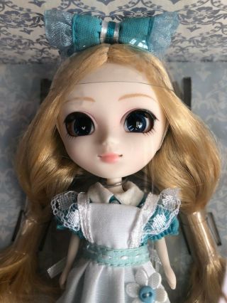 Little Pullip Blue Alice Doll Never Removed From Box Adorable 3