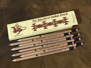 The Blackfeet Indian Pencil 8