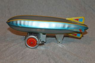 Schylling Aluminum Airship Graf Zeppelin Wind - Up Tin Toy Multi - Color