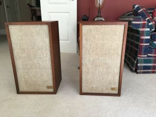 Vintage Acoustic Reseach Ar 2ax Stereo Speakers