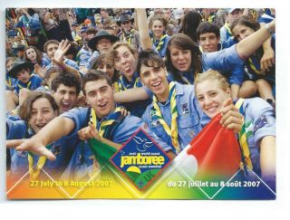(2007) 21st World Scout Jamboree Official Postcard (-) - Very Scarce