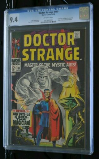 Doctor Strange.  169 : Cgc 9.  4 (near : Marvel Comics : June 1968