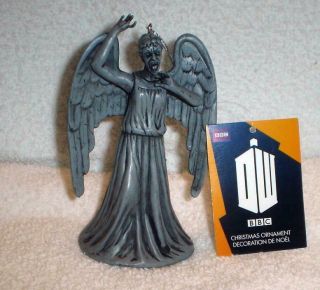 Doctor Who Dr Who Weeping Angel Christmas Ornament W Tag