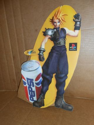 Playstation Final Fantasy Vii Store Display Sin Pepsi Gamer