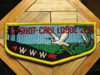 O - Shot - Caw Lodge 265 S1 First Solid Flap