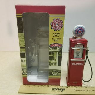 Toy Red Crown Limited Edition Gas Pump Die Cast Collector 