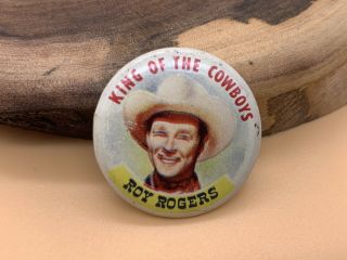 Vintage 1950’s “king Of The Cowboys” Roy Rogers Pin