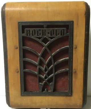 Vintage Rock - Ola Rockola Wall Jukebox Speaker Art Deco,