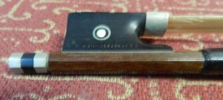 Vintage Quality G.  A.  Pfretzschner 3 Star Violin Bow - 60 Grams - 29 - 1/4 Inches