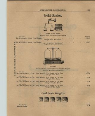 1903 Paper Ad Gold Miners 