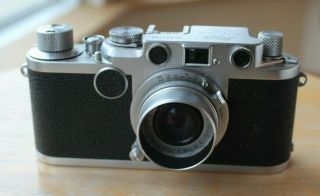 Vintage Leica Drp Ernst Leitz Gmbh Wetzlar Germany Camera No.  651798