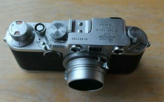 Vintage Leica DRP Ernst Leitz GmbH Wetzlar Germany Camera No.  651798 2