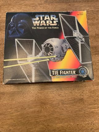 Kenner Star Wars Power Of The Force: Tie Fighter Vehicle 1995