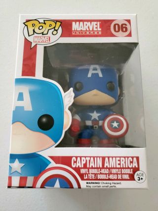 Funko Pop Marvel Universe Vinyl Captain America 06