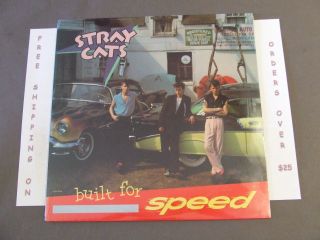Stray Cats Built For Speed Lp " Rock This Town " St 517070