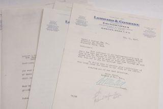 1927 Lamson Goodnow Lombard Co Grindstones Boston Ma Letter Ephemera L47l