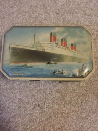Bensons Candies Queen Mary Antique Tin