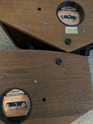 Bose 901 Series IV VINTAGE Speakers w/ Equalizer,  Floor - stands,  Mounts 2