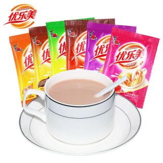22g 50包=1100g优乐美奶茶袋装速溶奶茶粉户外旅行办公室休闲食品包邮chinese Snack You Le Mei Milk Tea