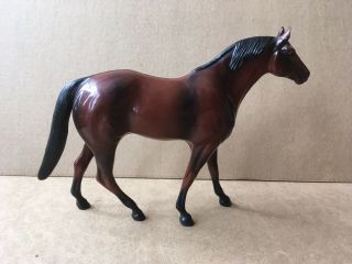 Vintage Hartland Plastics,  Inc.  Toy Horse,  9.  75 " Length,  7.  5 " Height