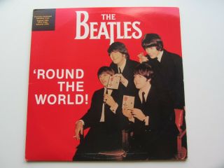 The Beatles 1986 U.  S.  A.  Lp Around The World Cicadelic Records Ciclp 1965