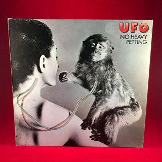 Ufo No Heavy Petting First Issue 1976 Uk Vinyl Lp A1 B1