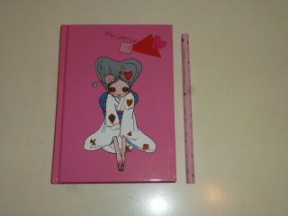 Aya Takano Abracadabra Memo Book Notebook,  Pencil Novelty Shu Uemura