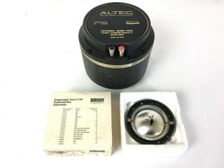 Vintage Altec Lansing 288 - 16g Hf Horn Driver Single W/ Nos 23834 Diaphragm Look