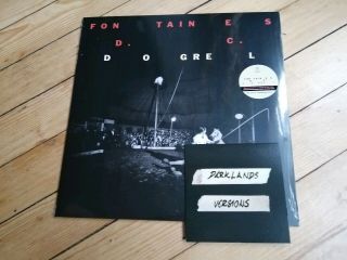 Fontaines D.  C.  - Dogrel Lp Red/black Swirl Vinyl Bonus Darklands Cd