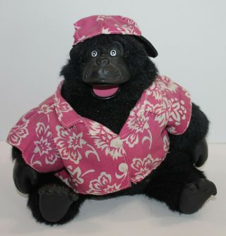 Vintage Gorilla By Gemmy Industries Dances & Sings Toy Animal Battery