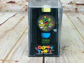 Vintage Looney Tunes Marvin The Martian Watch 1994 Collectible Cartoons