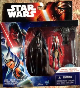 Star Wars " Darth Vader & Ahsoka Tano " Action Figures 2015