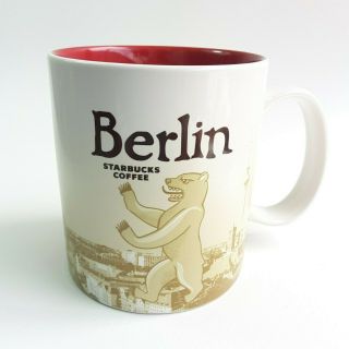 Starbucks City Mug 16 Oz Global Icon Berlin Ver.  2,  Germany Series 2016