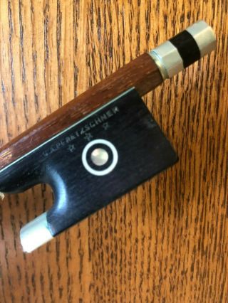 Vintage G.  A.  Pfretzschner 3 Star Violin Bow 29 - 1/4 Inches Made In Germany