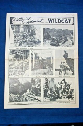 Wwii Pictorial Supplement Of The Wildcat 81st Infantry Division