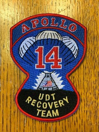 Nasa Apollo 14 Udt Recovery Team Splashdown Patch