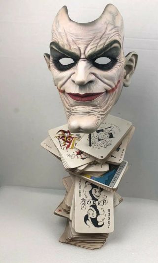 Sideshow Collectibles Joker Face Of Insanity Life Size Bust Dc Comics 392/1000