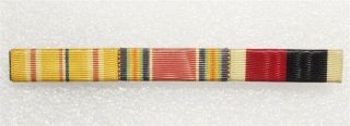 Ribbon Bar,  Rack Of 3 - Pacific Camp,  Wwii Victory,  Occupation - Pin Back
