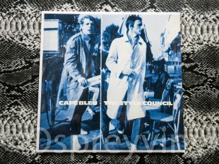 Style Council Cafe Bleu Limited Blue Vinyl Lp Factory Paul Weller The Jam