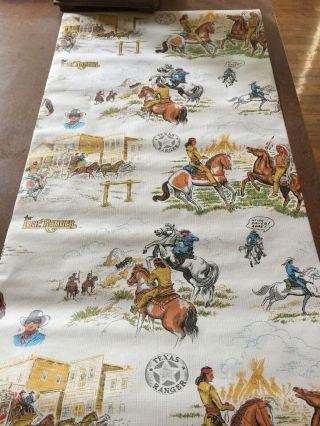 The Lone Ranger & Tonto Vintage Western Cowboy & Indian Wallpaper 2 Full Bolts