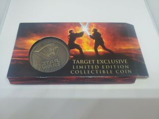 Nib Star Wars Episode Iii 3 Darth Vader Collector Coin Limited Edition Rare